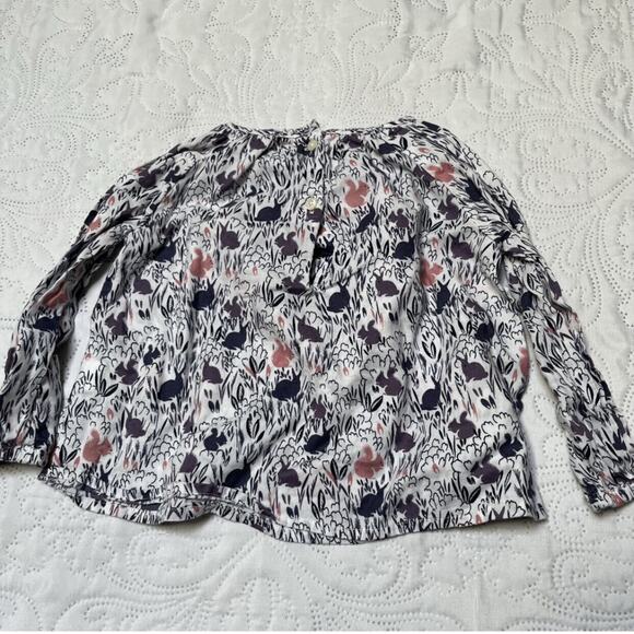Gap Woodland Animal Blouse Size 12-18m - Picture 5 of 5
